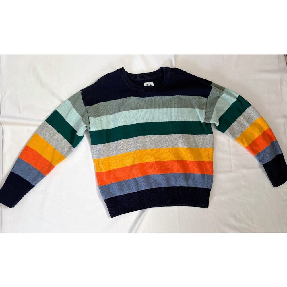 Gap Kids Striped Sweater Small, 6-7 Unisex